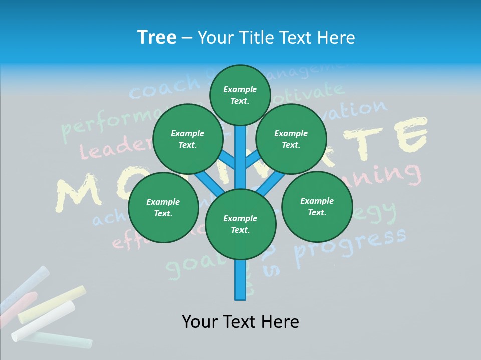 Motivate Flow Background PowerPoint Template