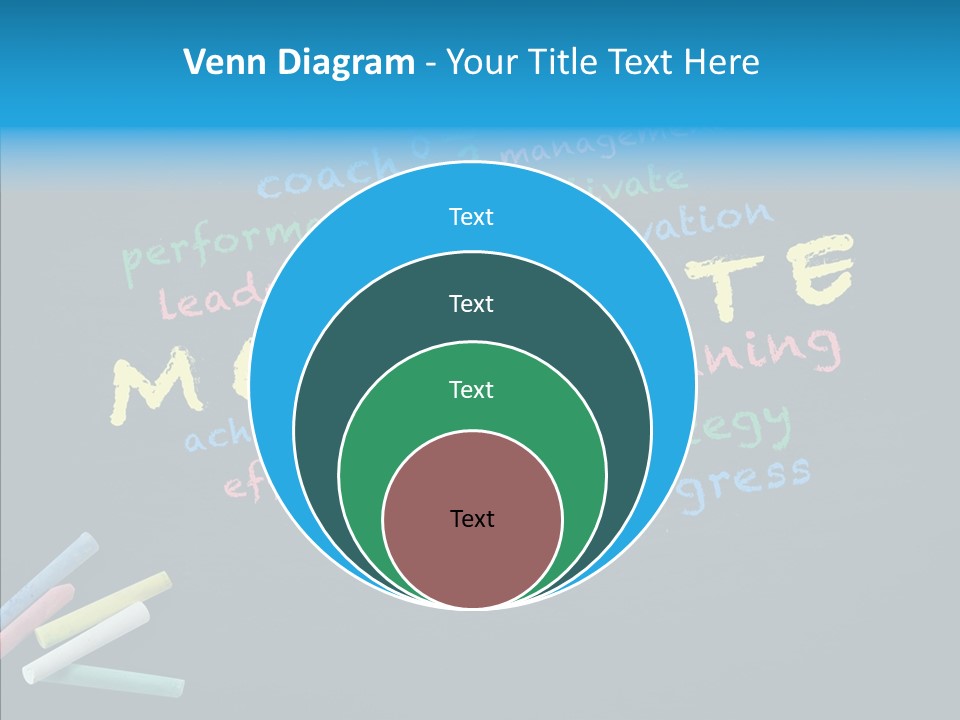 Motivate Flow Background PowerPoint Template