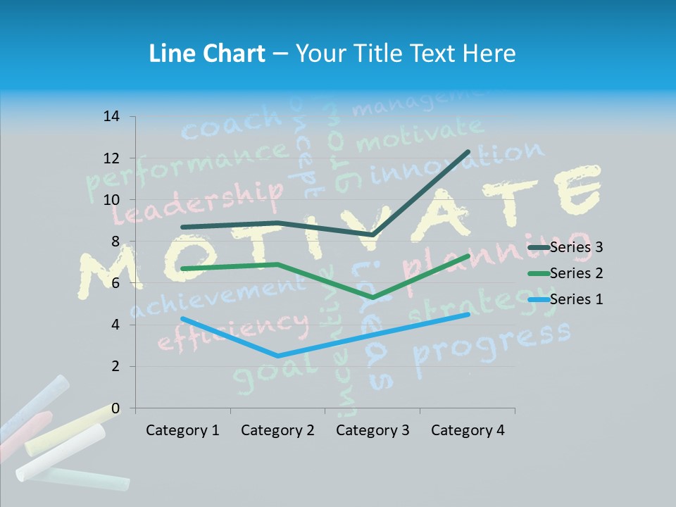 Motivate Flow Background PowerPoint Template