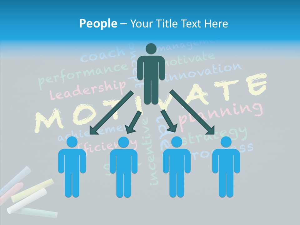 Motivate Flow Background PowerPoint Template