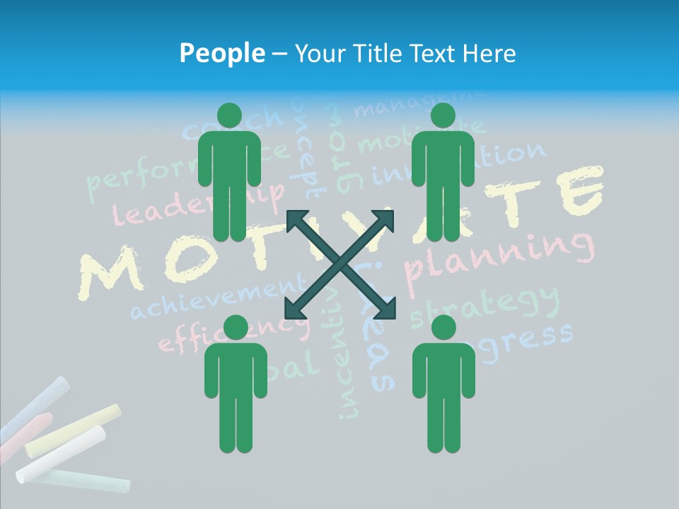 Motivate Flow Background PowerPoint Template