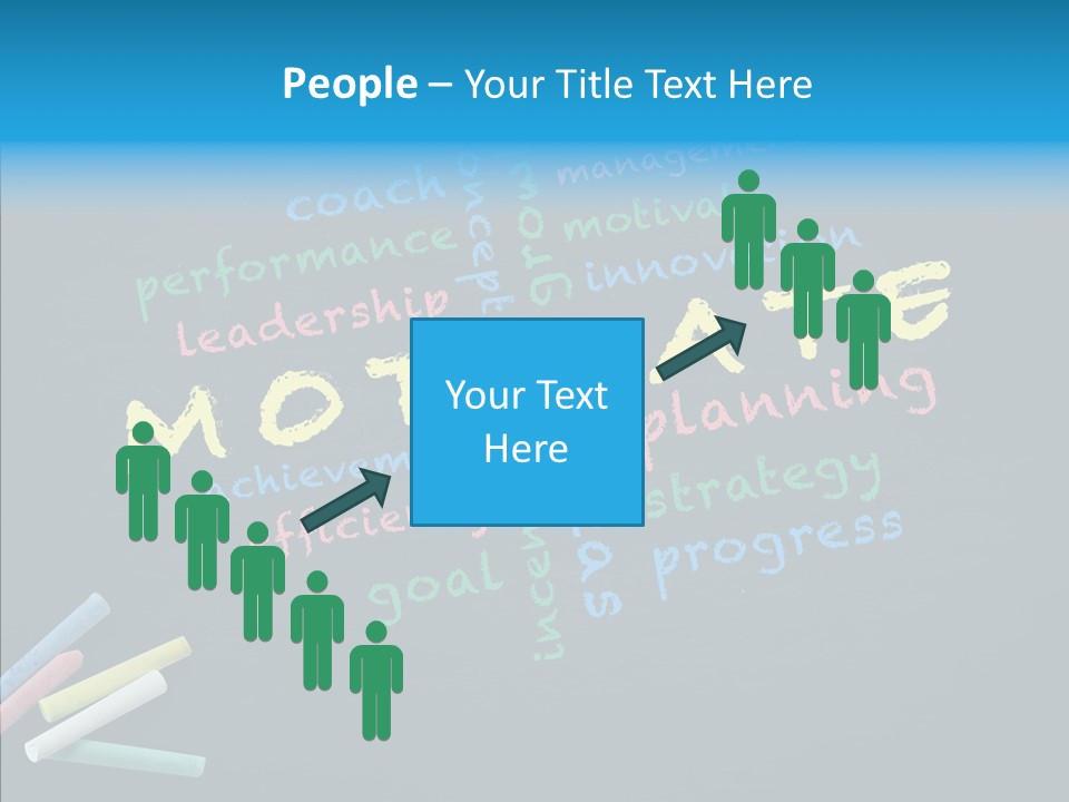 Motivate Flow Background PowerPoint Template