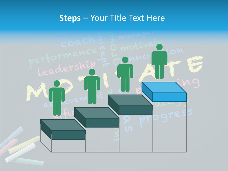 Motivate Flow Background PowerPoint Template
