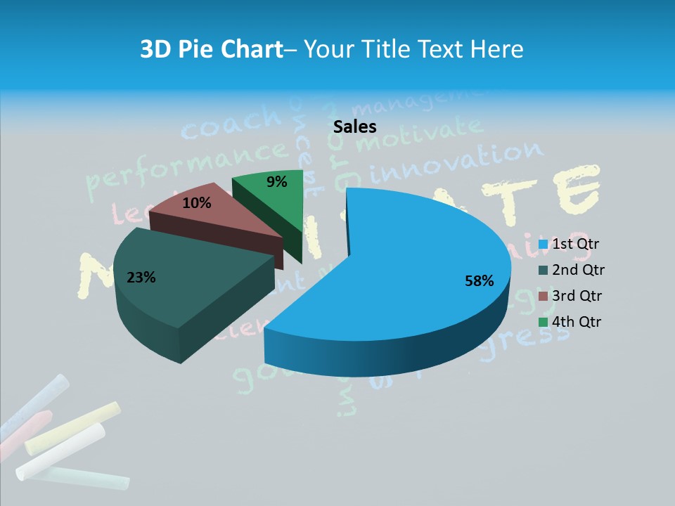 Motivate Flow Background PowerPoint Template