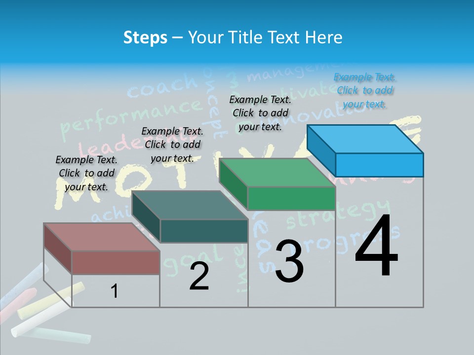 Motivate Flow Background PowerPoint Template