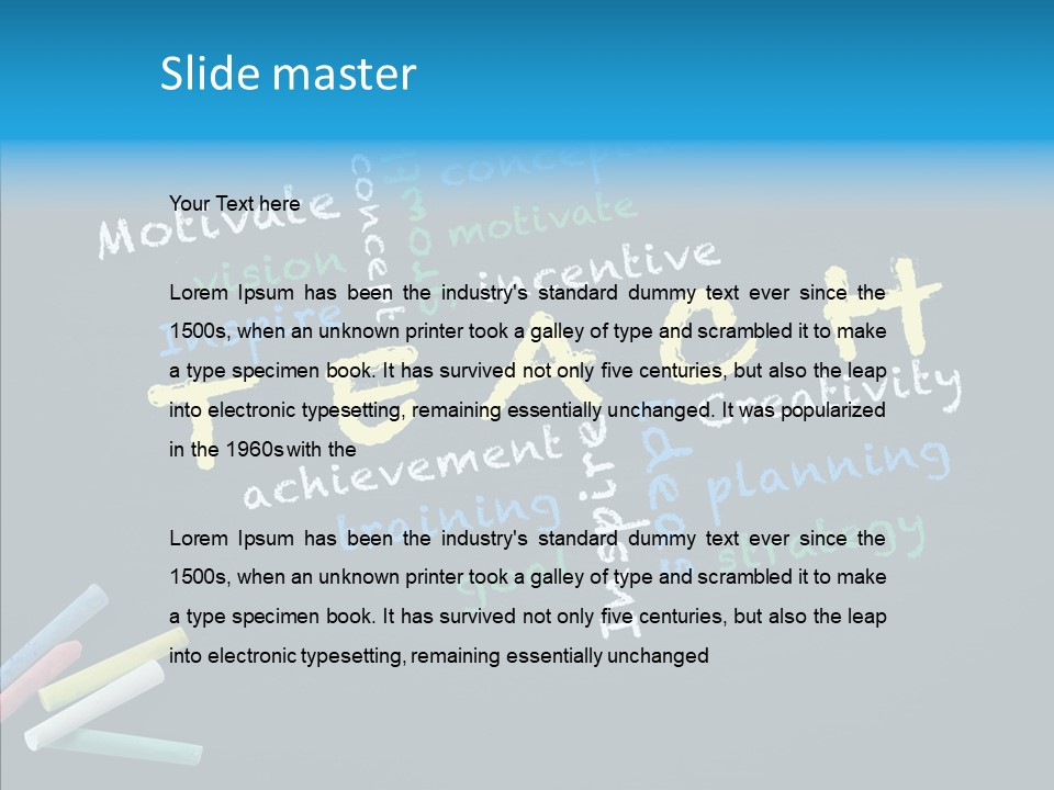 Glowing Melt Heat PowerPoint Template