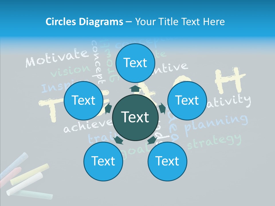 Glowing Melt Heat PowerPoint Template