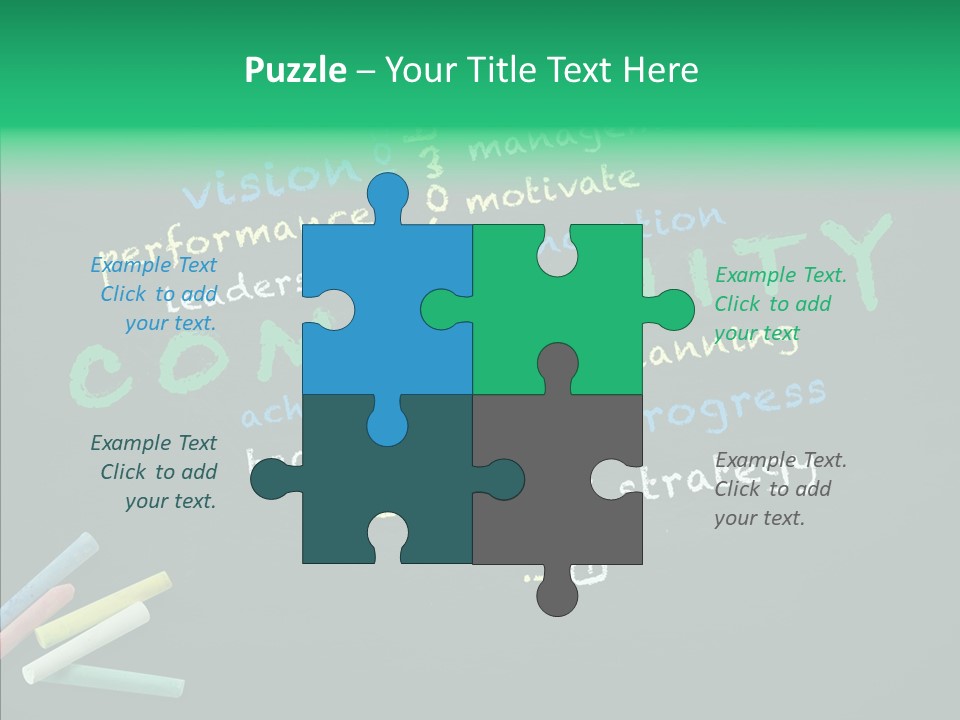 Management Ideas Lead PowerPoint Template