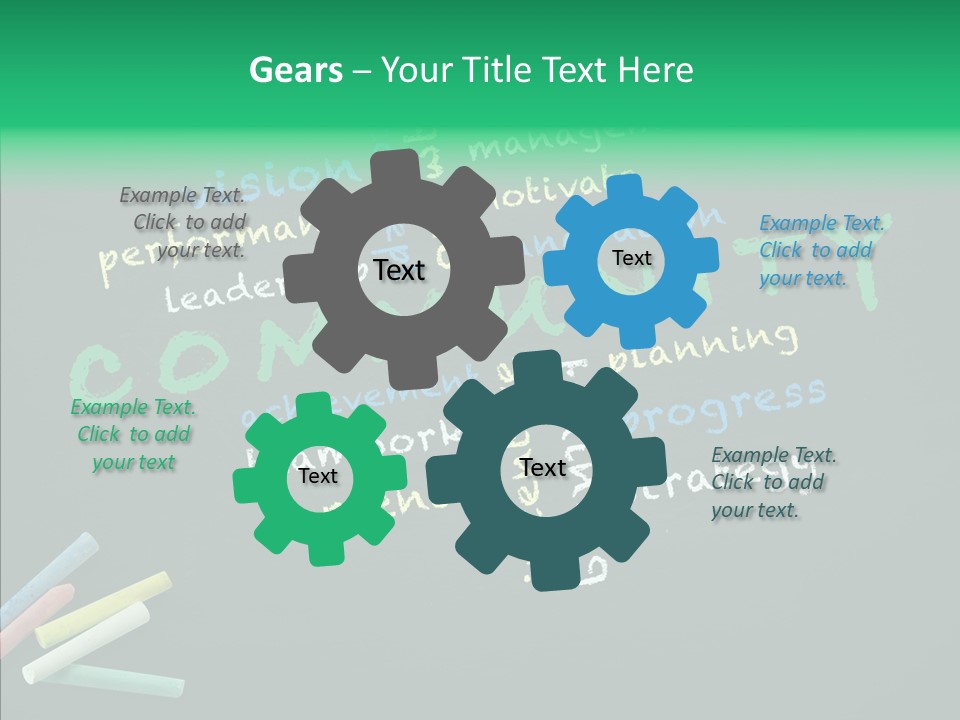 Management Ideas Lead PowerPoint Template