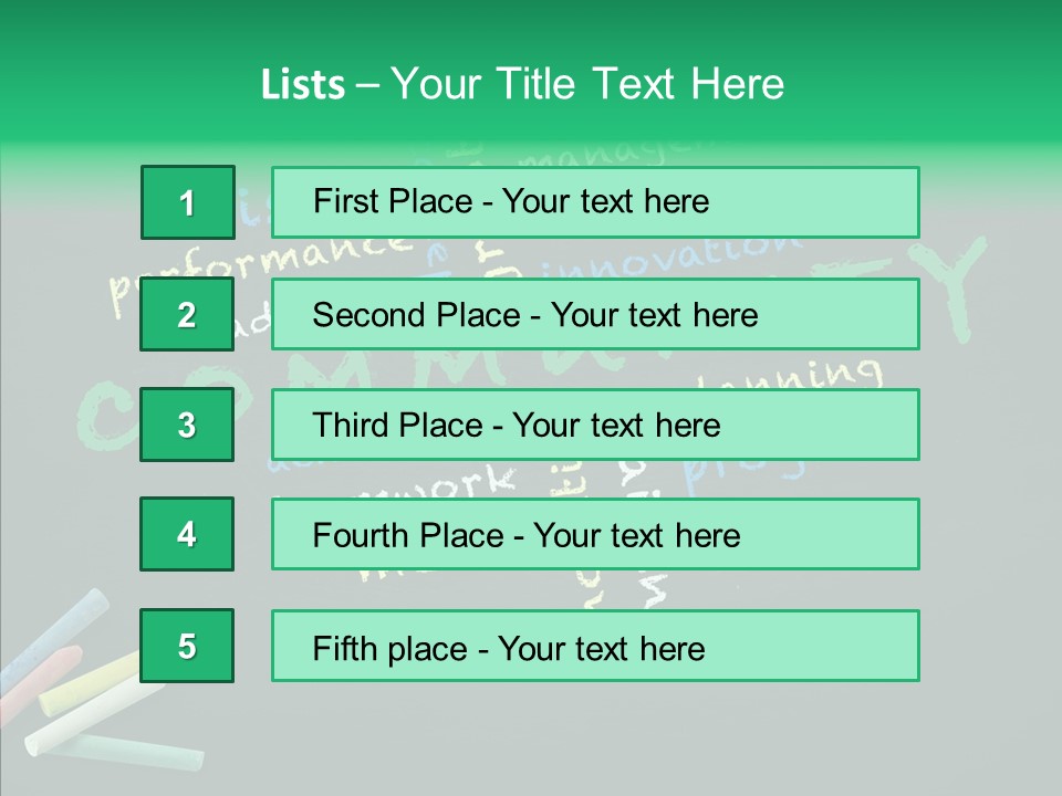 Management Ideas Lead PowerPoint Template