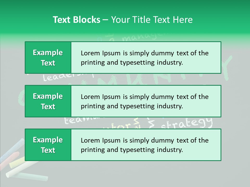 Management Ideas Lead PowerPoint Template