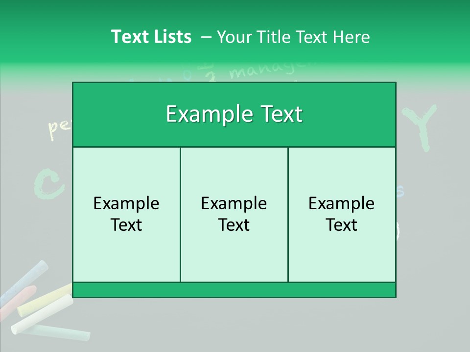 Management Ideas Lead PowerPoint Template