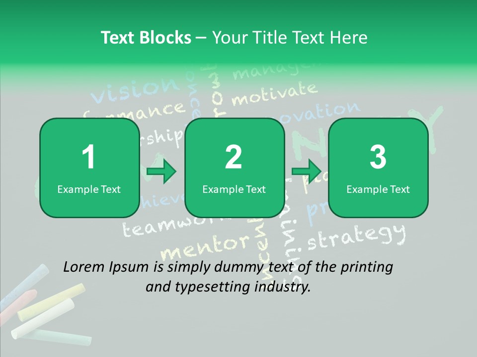 Management Ideas Lead PowerPoint Template