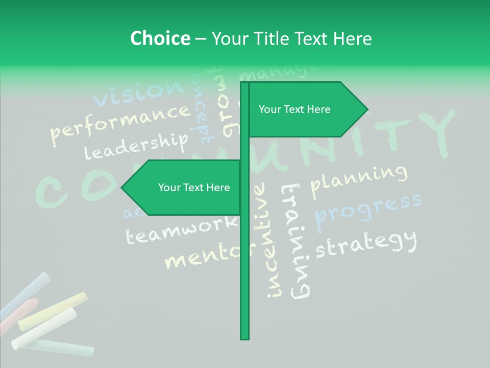 Management Ideas Lead PowerPoint Template