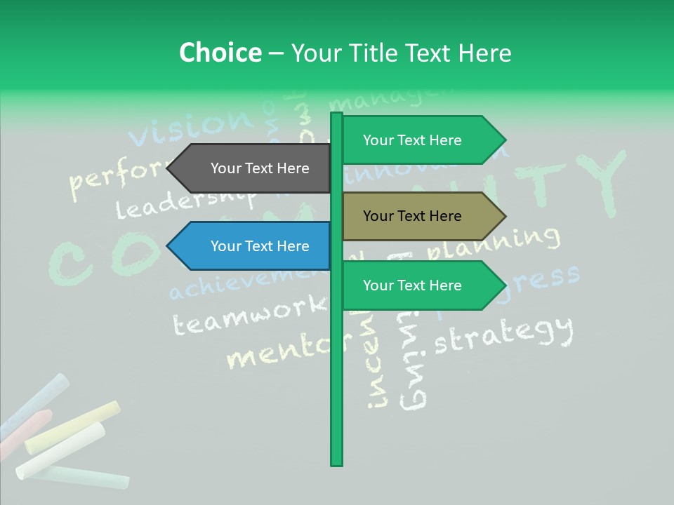 Management Ideas Lead PowerPoint Template