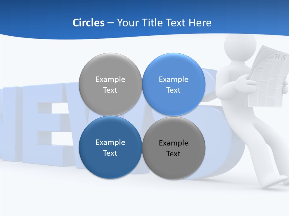 Manager Headline Article PowerPoint Template
