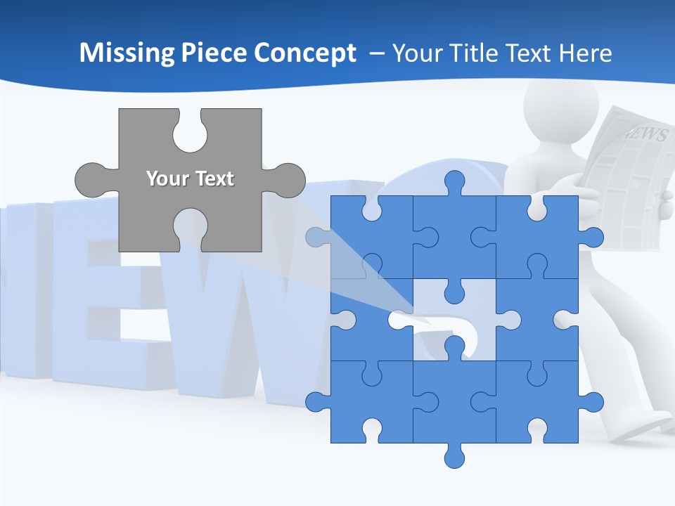 Manager Headline Article PowerPoint Template