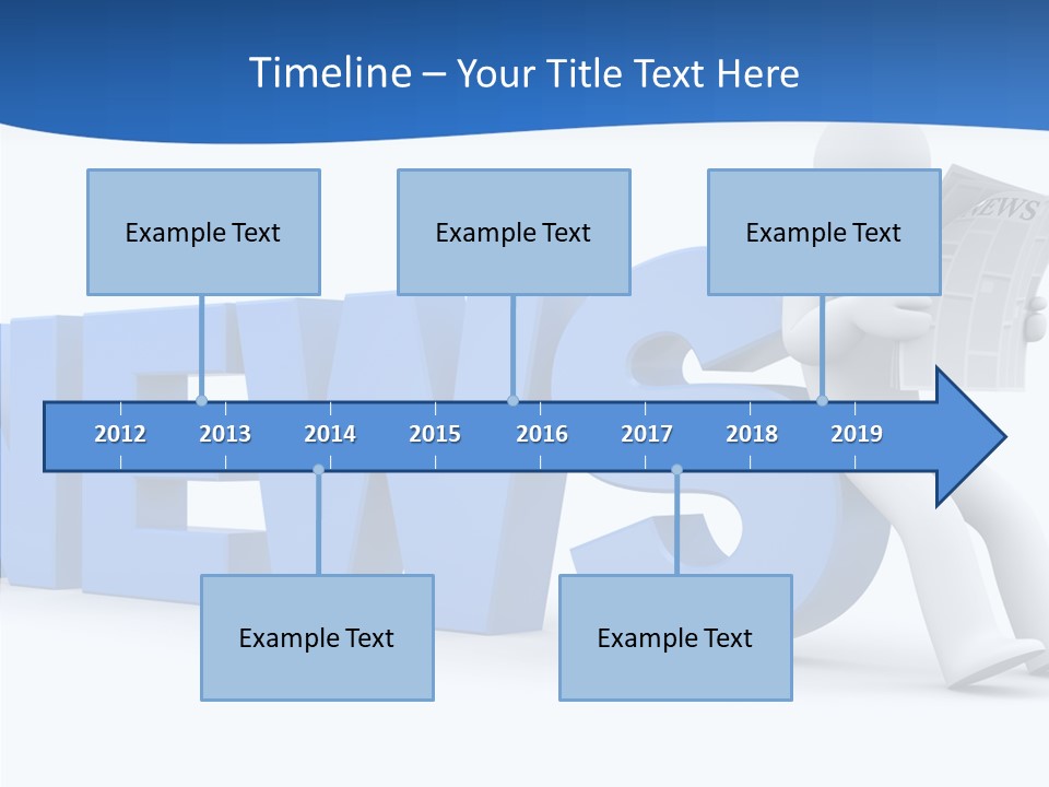 Manager Headline Article PowerPoint Template
