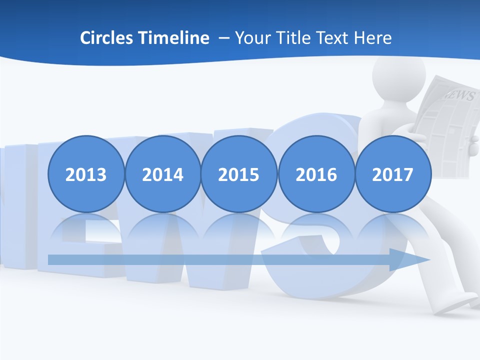 Manager Headline Article PowerPoint Template