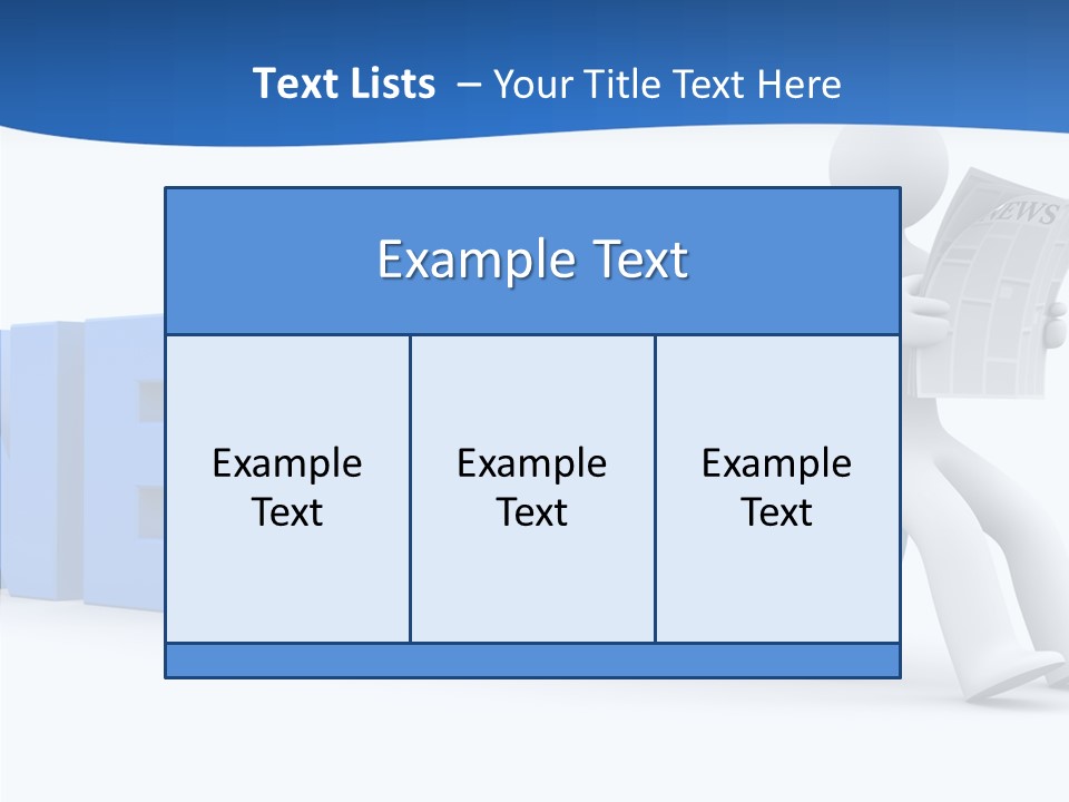 Manager Headline Article PowerPoint Template