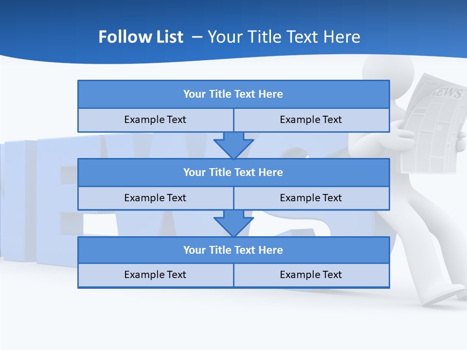 Manager Headline Article PowerPoint Template