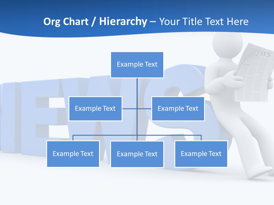 Manager Headline Article PowerPoint Template