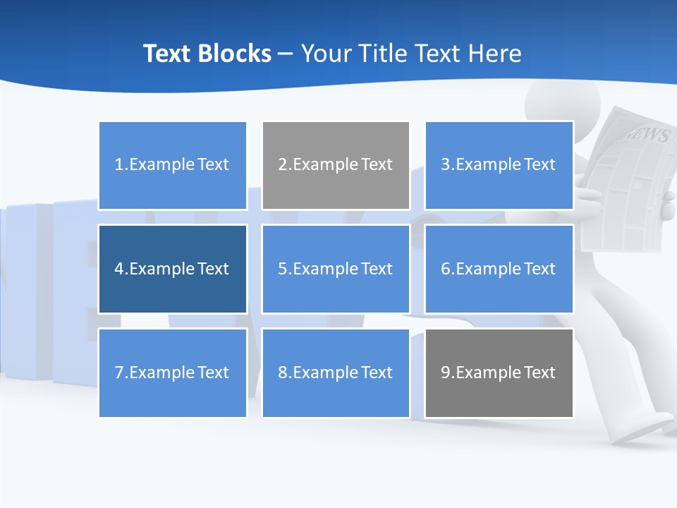 Manager Headline Article PowerPoint Template