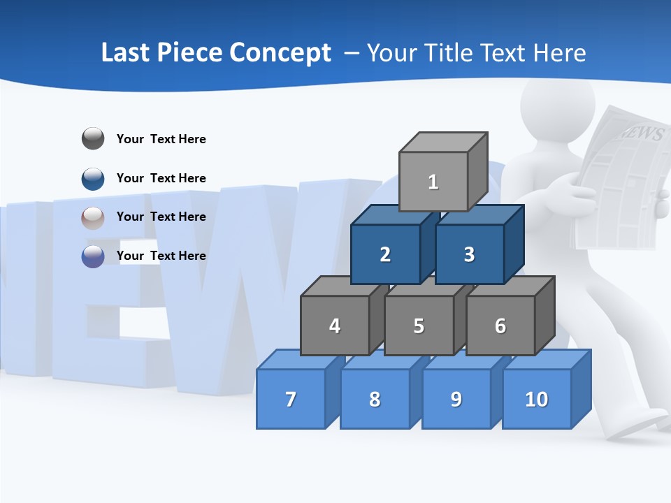 Manager Headline Article PowerPoint Template