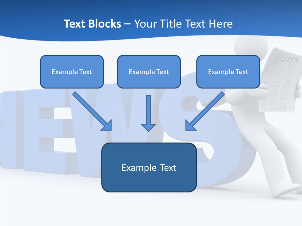 Manager Headline Article PowerPoint Template