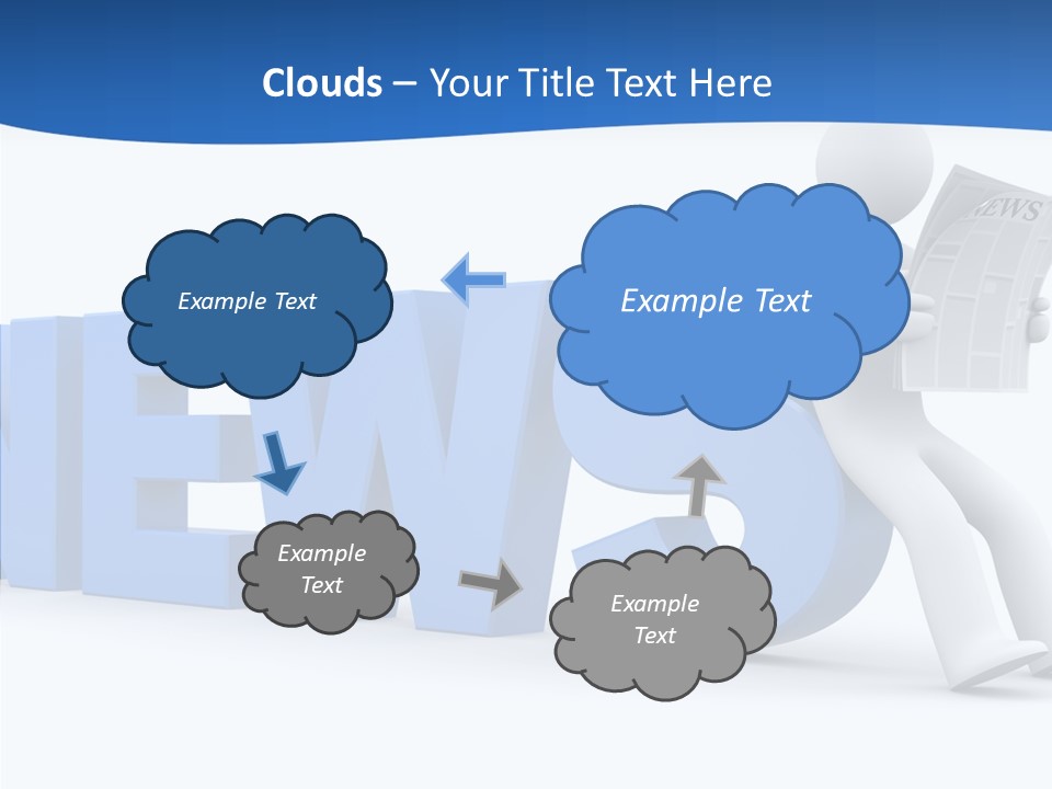 Manager Headline Article PowerPoint Template