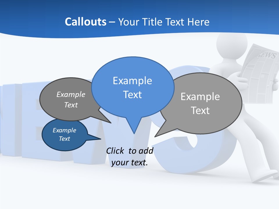 Manager Headline Article PowerPoint Template