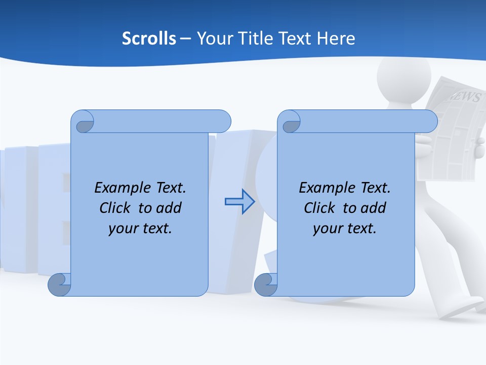 Manager Headline Article PowerPoint Template