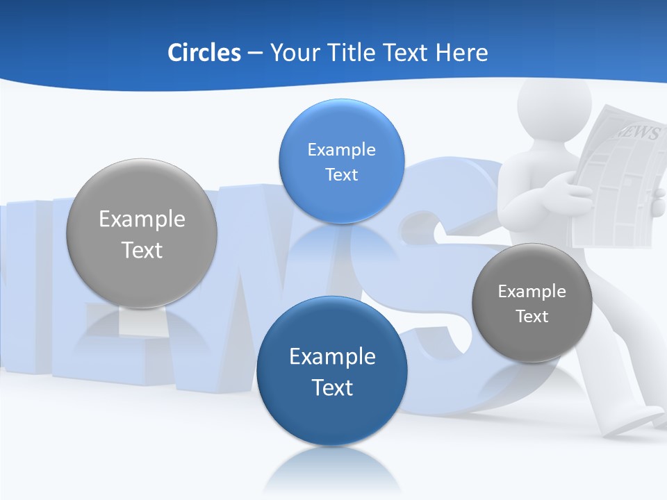 Manager Headline Article PowerPoint Template