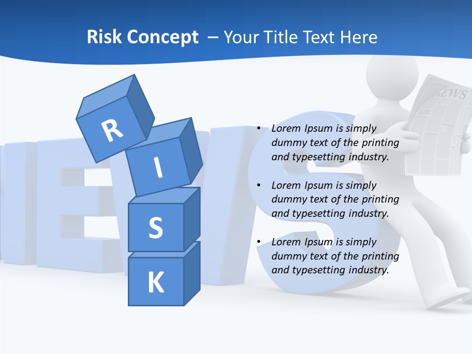 Manager Headline Article PowerPoint Template