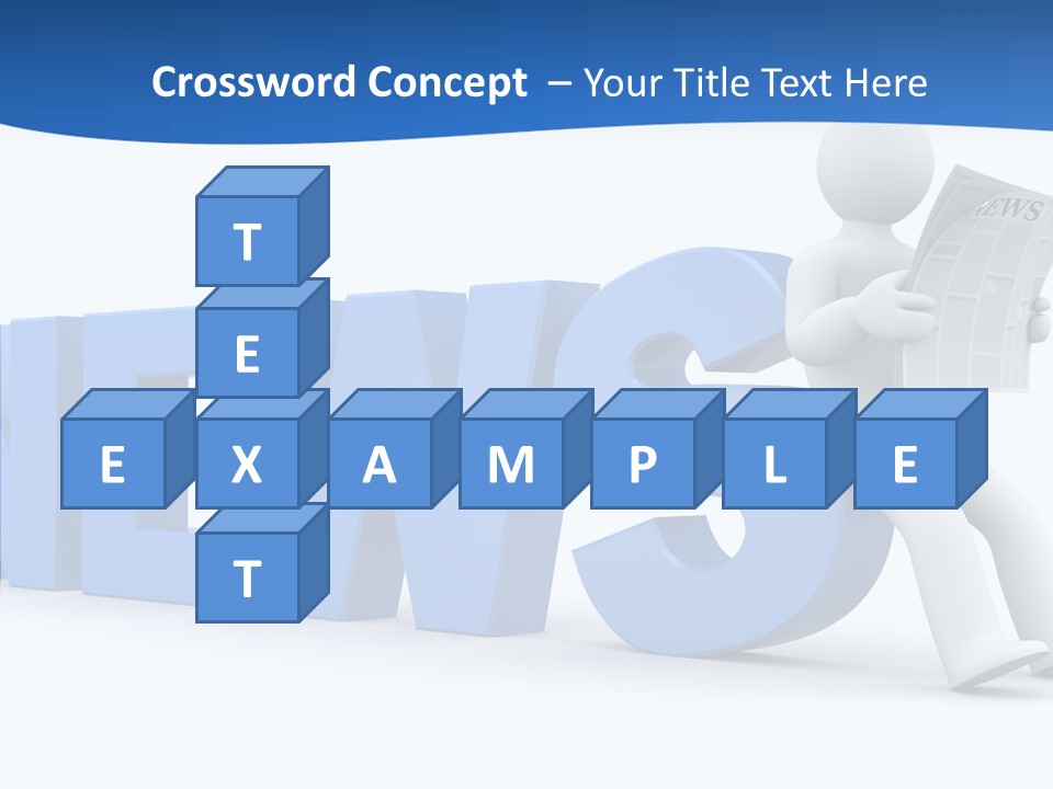 Manager Headline Article PowerPoint Template