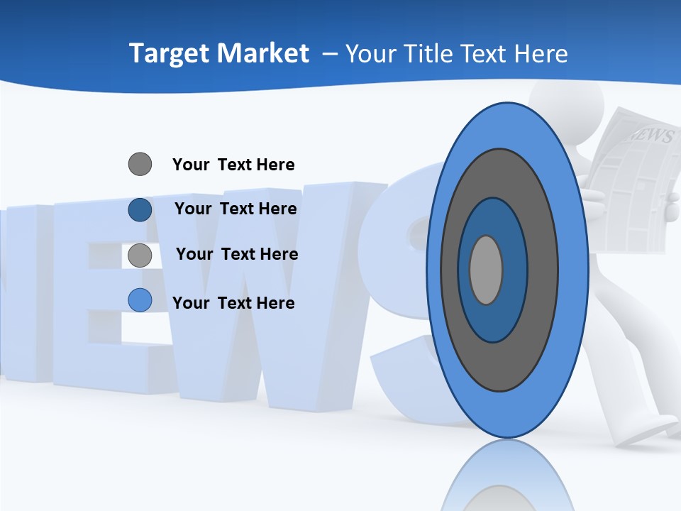 Manager Headline Article PowerPoint Template