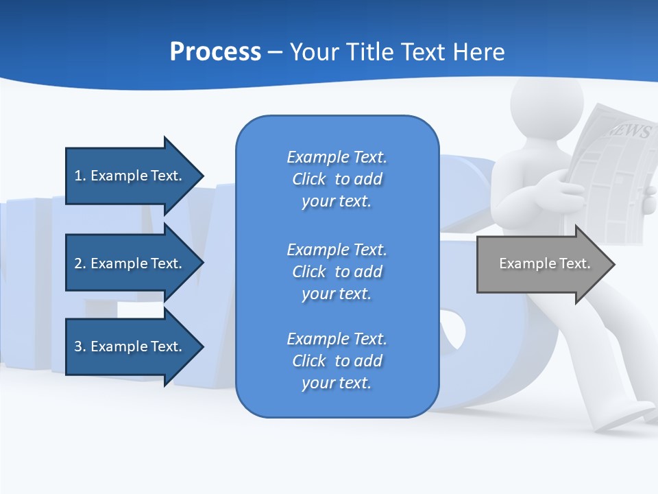 Manager Headline Article PowerPoint Template