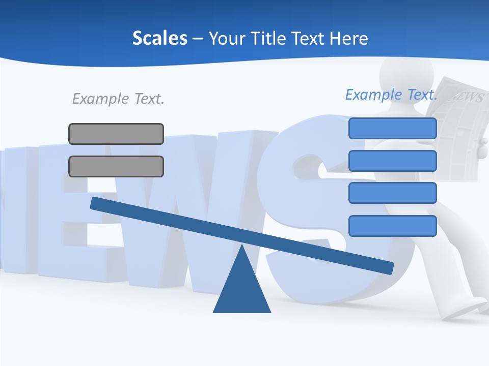 Manager Headline Article PowerPoint Template