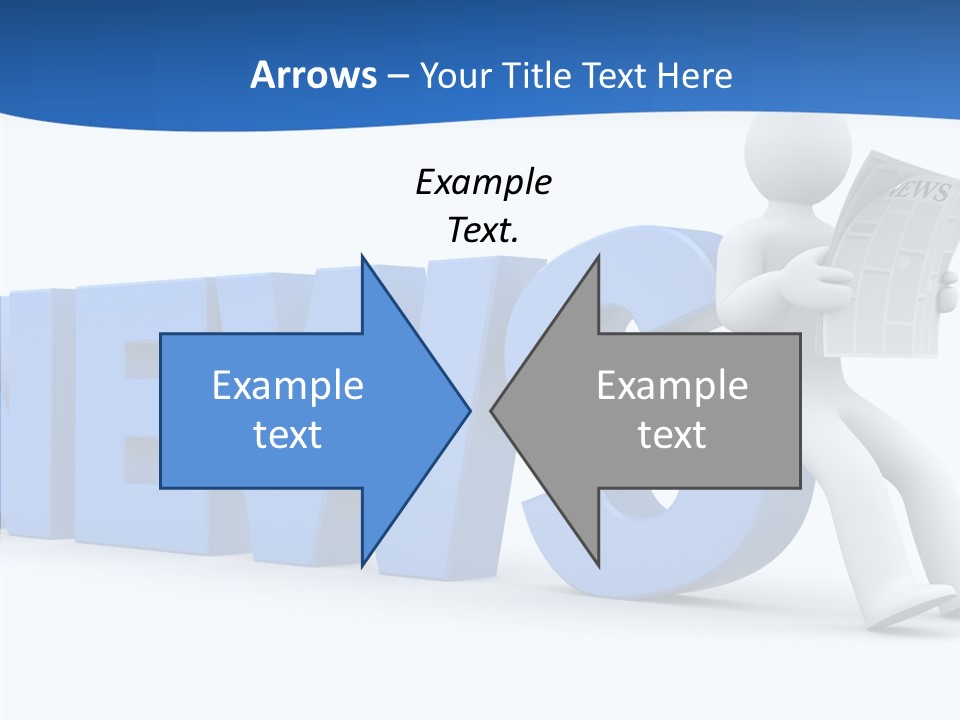 Manager Headline Article PowerPoint Template