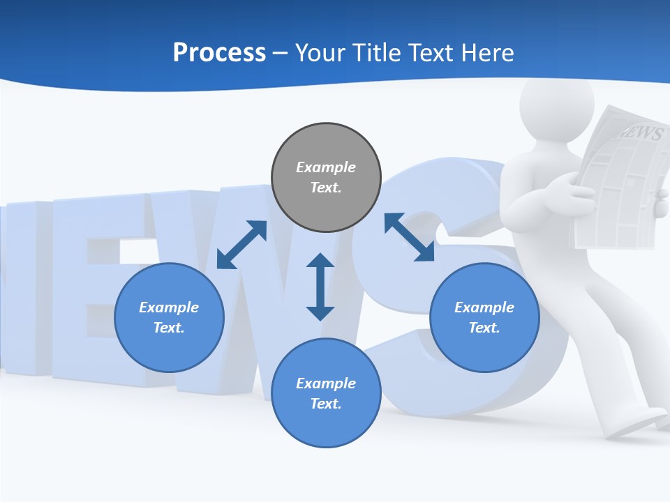 Manager Headline Article PowerPoint Template