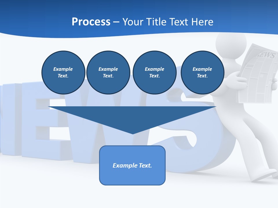 Manager Headline Article PowerPoint Template
