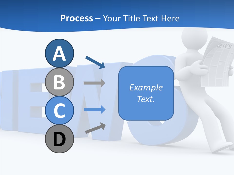 Manager Headline Article PowerPoint Template