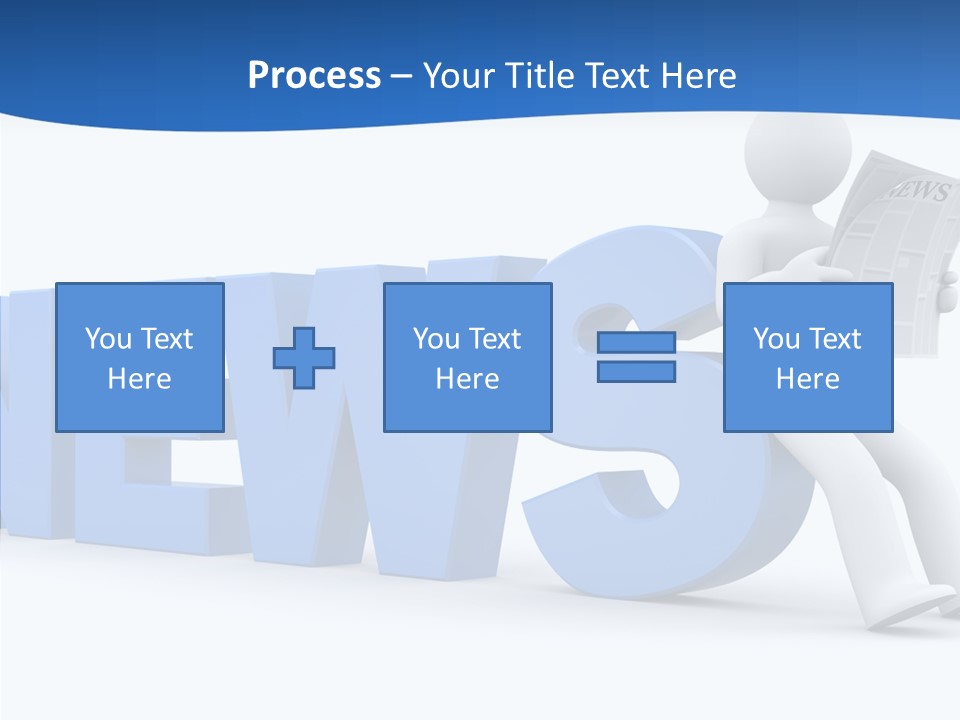 Manager Headline Article PowerPoint Template