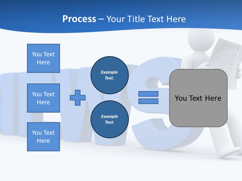 Manager Headline Article PowerPoint Template