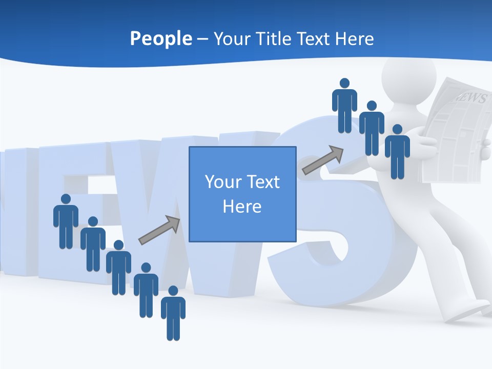 Manager Headline Article PowerPoint Template