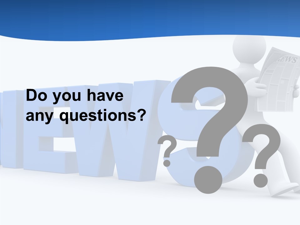 Manager Headline Article PowerPoint Template