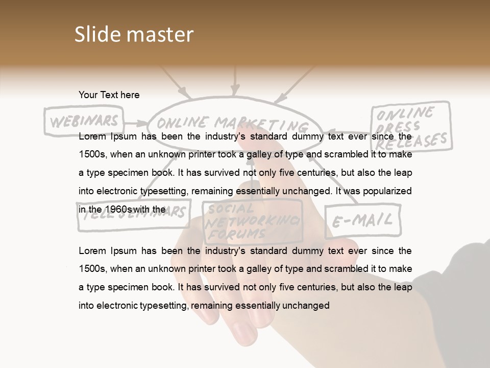 Pointing Social Teleseminar PowerPoint Template