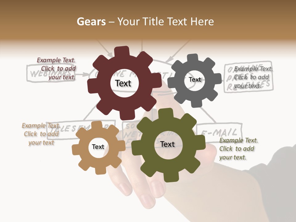 Pointing Social Teleseminar PowerPoint Template