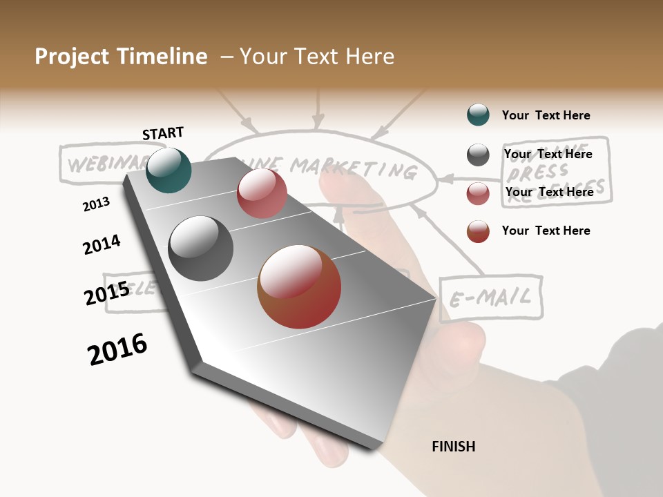Pointing Social Teleseminar PowerPoint Template