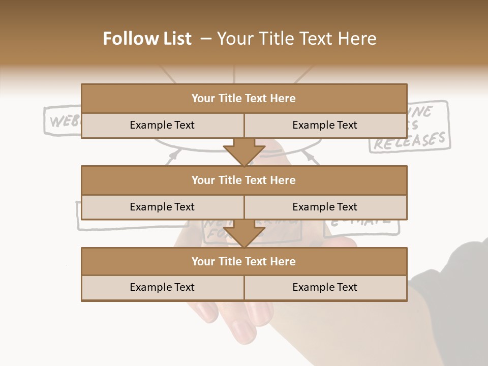 Pointing Social Teleseminar PowerPoint Template